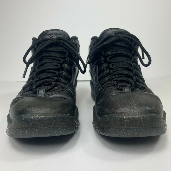 Nike Air Jordan 10 Retro New York City NYC Men\'s Size US 8 Black/Gold 310805-012 main image 5